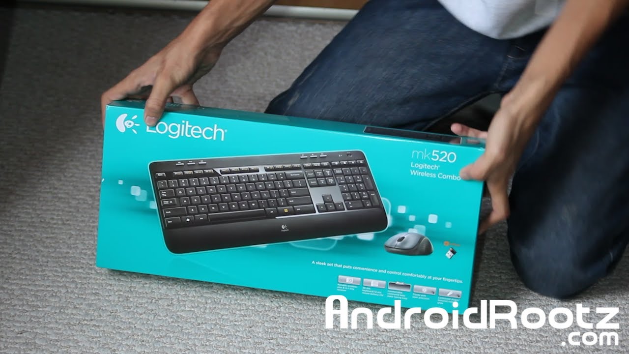 logitech cordless keyboard and mouse
